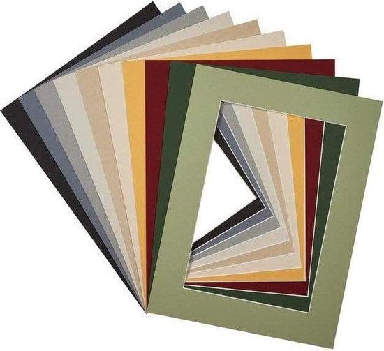 Votre Déco Passe-Partout - Format cadre 30x45cm - Format photo 20x35 cm - Zwart