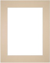 Your Decoration  Passe-Partout - Kadermaat 56x71 cm - Fotomaat 44x59 cm - Beige