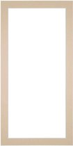 Your Decoration  Passe-Partout - Kadermaat 30x60 cm - Fotomaat 24x54 cm - Beige