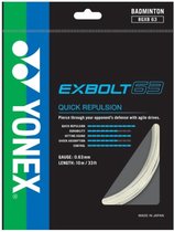 Yonex Exbolt 63 Snaren wit set