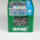 Spax 5X50 inox roestvrij torx T20 met bit
