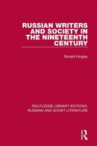 Routledge Library Editions: Russian and Soviet Literature - Russian Writers and Society in the Nineteenth Century