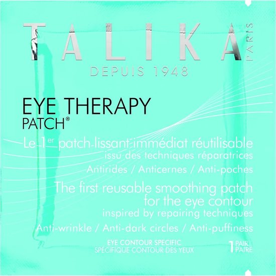 Talika Eye Eye Therapy Patch The First Reusable Smoothing Intstant