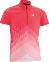 Gonso Como Cycling Shirt - Taille 176 - Unisexe - Rose / Wit
