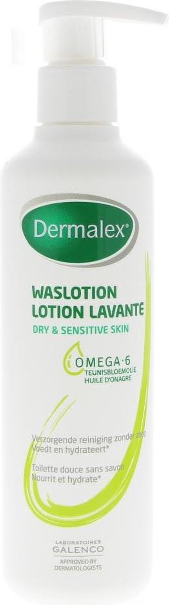 Dermalex® Hydraterende Waslotion - Droge En Gevoelige Huid - 250ml
