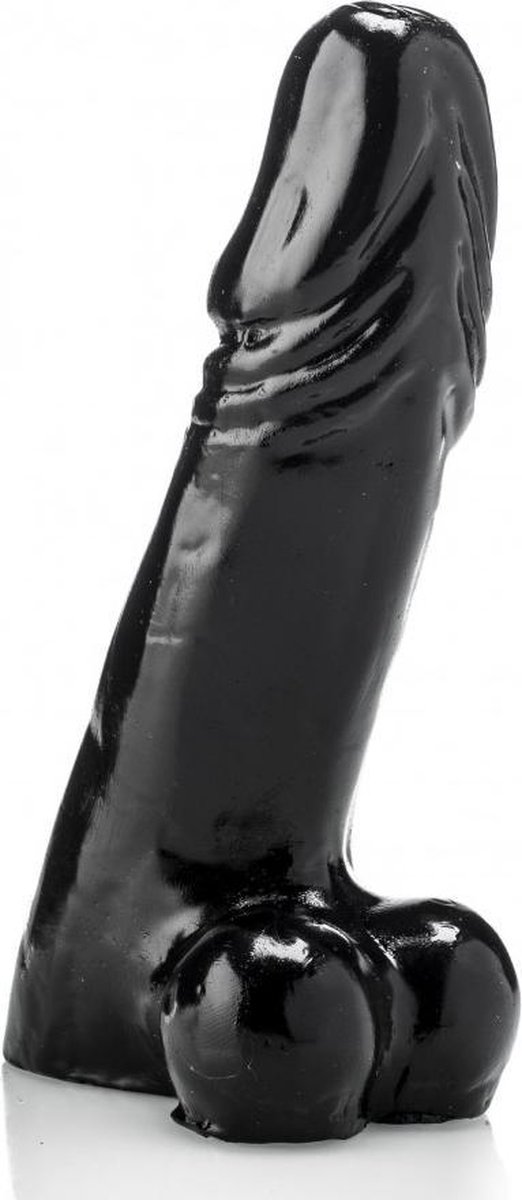 Goedkoopste XXLTOYS - Konrad - Dildo - inbrenglengte 15 X 4.5 cm - Black - Uniek Design Realistische Dildo – Stevige Dildo – voor Diehards only - Made in Europe