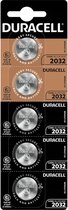 5 pièces piles bouton Duracell CR2032 3 volts