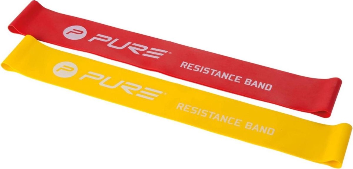 Dragon Sports P2I - Resistance band - geel-rood - weerstandsbanden