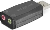 Speedlink VIGO USB Geluids Kaart, Zwart