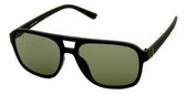 Kost Zonnebril 21-051 Unisex Rechthoekig Zwart/groen