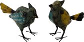 bird old iron | 17x15 | mix colour