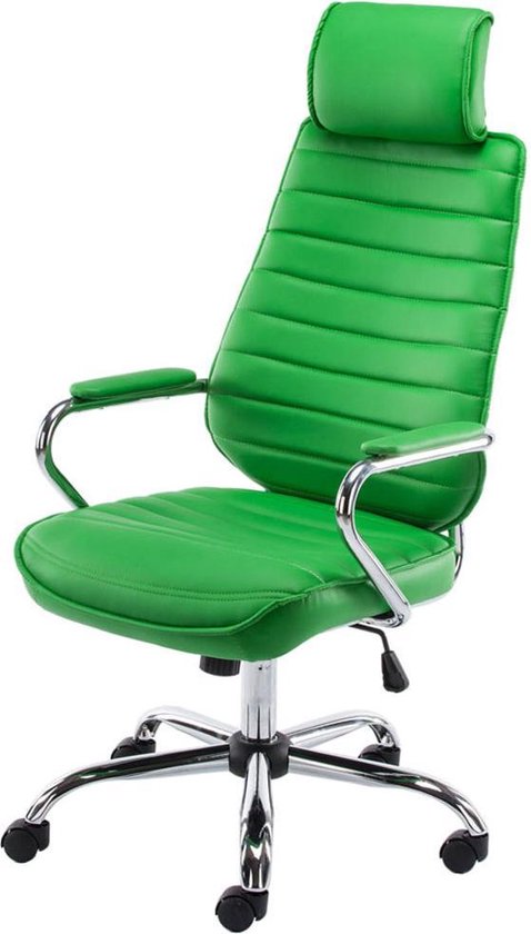 Bureaustoel - Desk Chair - Kunstleer - Groen
