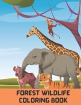 Forest Wildlife Coloring Book