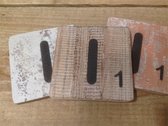 Letter I 10x10 cm