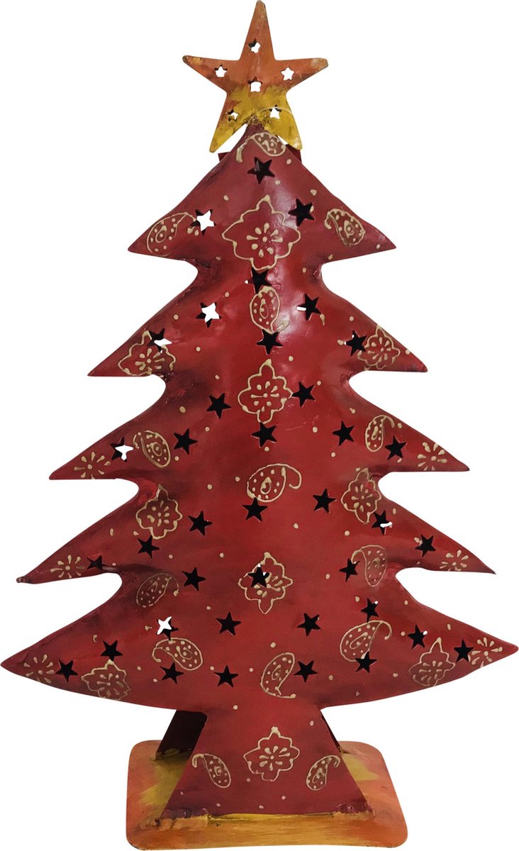 Christmastree rood H40