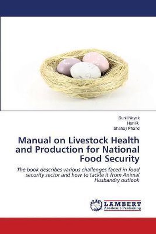 Manual on Livestock Health and Production for National Food  ... - cover