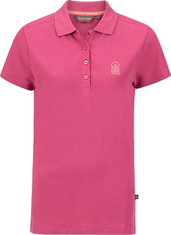 Natali Dames Polo Shirt - Donker Roze