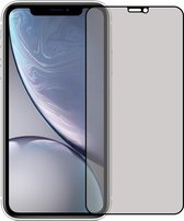 Écran de protection d'écran de confidentialité pour iPhone X / Xs en Glas Tempered Glass plein écran