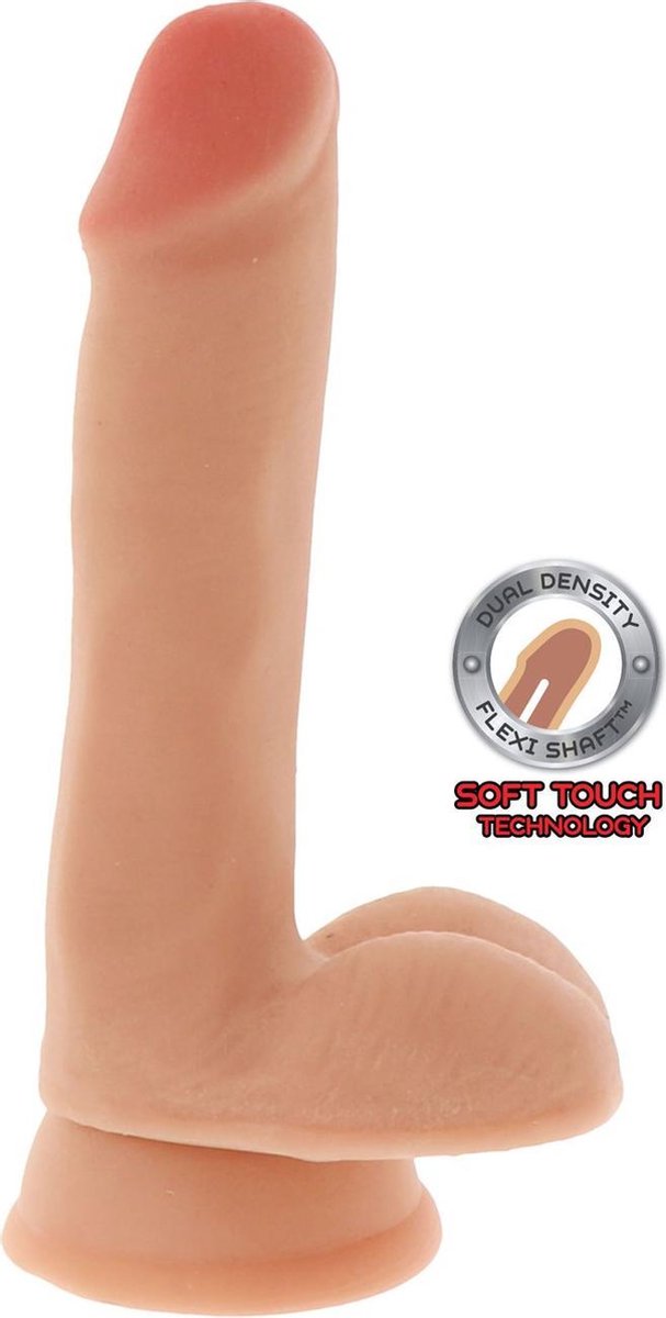 Dual Density Dildo 6 in. Balls