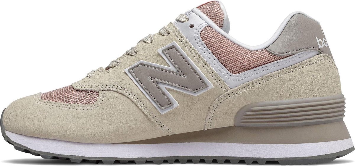 New Balance Sneakers - Maat 36.5 - Vrouwen - beige/roze/grijs | bol.com