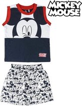 Pyjama Kinderen Mickey Mouse Marineblauw Wit