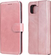 Voor Motorola Moto G 5G Plus Klassieke Kalfsstructuur PU + TPU Horizontale Flip Leren Case, met Houder & Kaartsleuven & Portemonnee (Rose Goud)