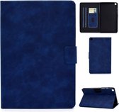 Voor Samsung Galaxy Tab A 8.0 (2019) T290 / T295 Koeienhuid Textuur Horizontale Flip Leren Case met Houder & Kaartsleuven (Blauw)