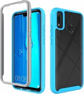 Voor Huawei Y9 (2019) / Y8s Starry Sky Solid Color Series Schokbestendige PC + TPU beschermhoes (hemelsblauw)