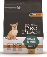 Pro plan dog adult small / mini kip - 3 kg - 1 stuks