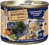 Natural greatness salmon / turkey - 200 gr - 1 stuks