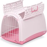 Imac reismand linus cabrio roze - 50x32x34,5 cm - 1 stuks