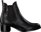 Omoda Kisha Enkellaarsjes - Enkelboots - Dames - Zwart - Maat 38