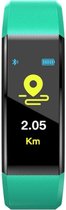 StappenTeller- Activity Tracker - Fitness Tracker - Sport Horloge-Temperatuurmeter-Hartslagmeter-Smartwatch-Bluetooth-Horloge-Heren-Dames-groen