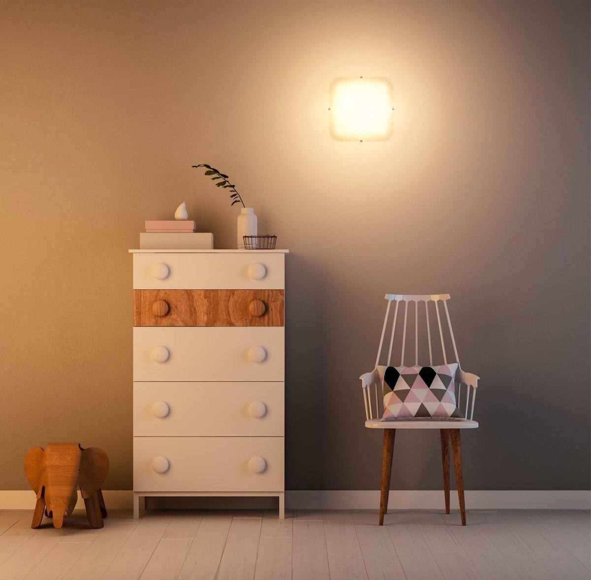 Philips myLiving Mezen - Plafondlamp - LED - Wit