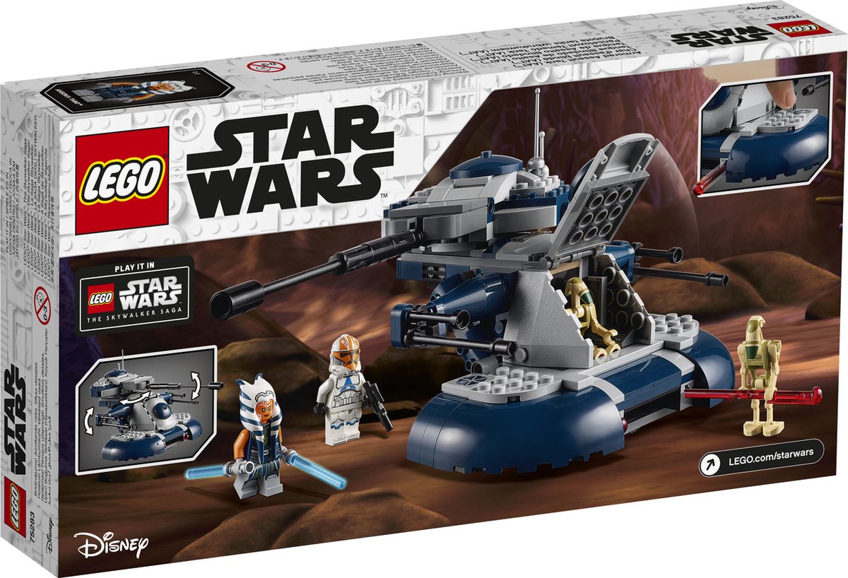 LEGO Star Wars Armored Assault Tank (AAT) 75283 — afbeelding 19