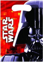 12 stuks traktatie - feestzakjes Star Wars 16x23 cm