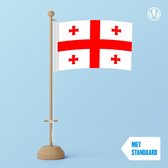 Tafelvlag Georgie 10x15cm | met standaard