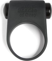 Feet It, Baby! Vibrating Cock Ring - Black