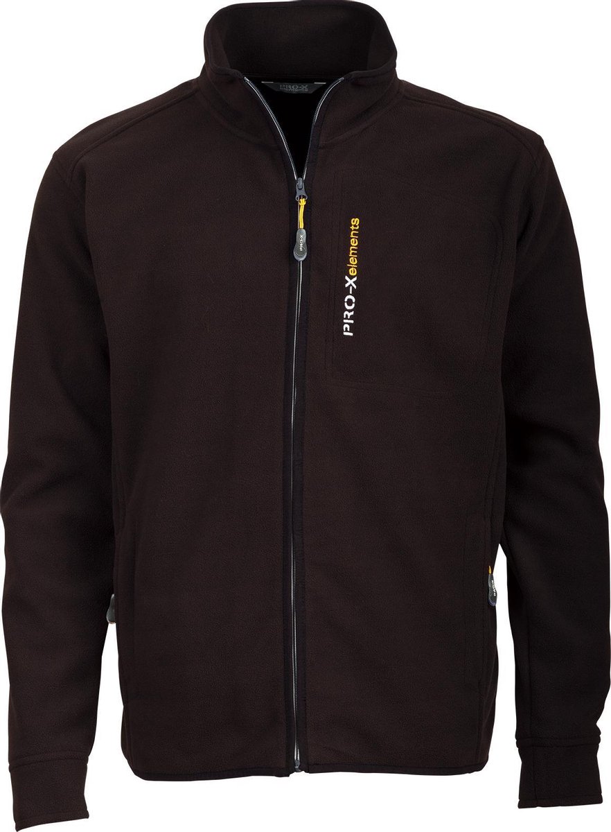 Pro-x Elements Outdoorvest Ohio Heren Fleece Zwart