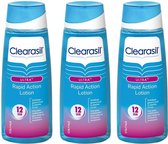 Clearasil Ultra Rapid Action Gezichtsreinigingslotion Voordeelbox - 3 x 200 ml