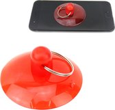 Let op type!! P8835 Metal + Plastic Professional Screen Suction Cup Tool Sucker(Red)