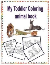 My Toddler Coloring animal book