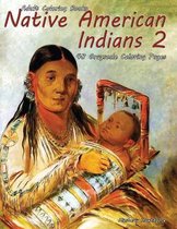 Adult Coloring Books Native American Indians 2