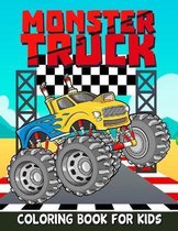 Monster Truck Coloring Book For Kids