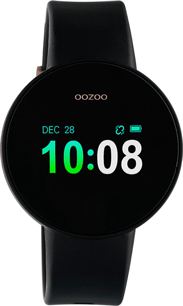 OOZOO Zwart Display Smartwatch Q00205 bol