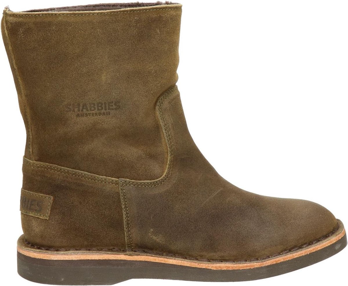 Shabbies dames boot - Antraciet - Maat 37 | bol.com