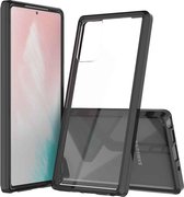 Voor Samsung Galaxy Note 20 Plus schokbestendig, krasbestendig TPU + acryl beschermhoes (zwart)