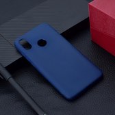 Voor Xiaomi Mi 8 Candy Color TPU Case (blauw)