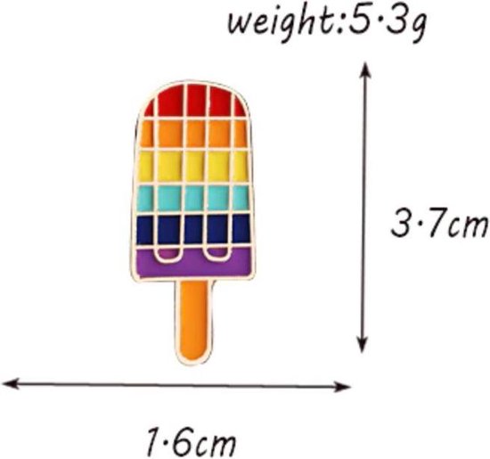 Yamobi Regenboog emaille pinnen voor kleding, rugzak, LGBTQ