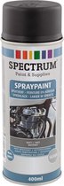 Spectrum | Matte Hittebestendige Spuitverf | Mat | Zilver| 400 ml |Hitte | Spuit verf | Heat resistant | Spray paint